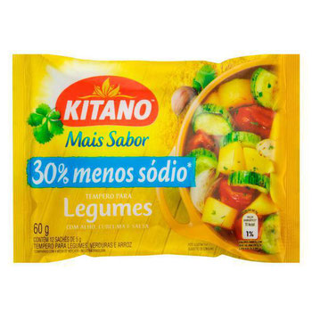 TEMPERO MAIS SABOR KITANO LEGUMES 60G