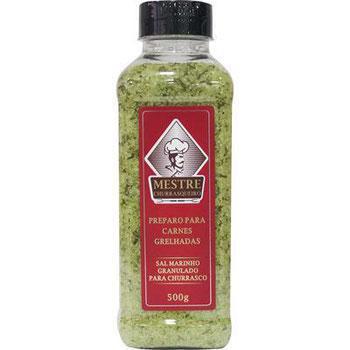 TEMPERO MESTRE CHURRASQUEIRO PREPARO CARNES GRELHADAS 500G