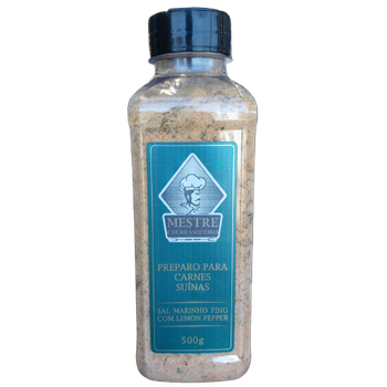 TEMPERO MESTRE CHURRASQUEIRO PREPARO CARNES SUÍNAS 500G