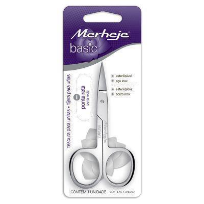 TESOURA MERHEJE PONTA RETA 907