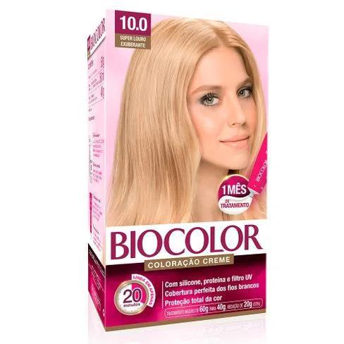 TINTA PARA CABELO BIOCOLOR LOURO EXUB 10.0