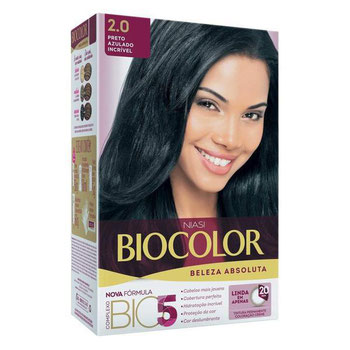 TINTA PARA CABELO BIOCOLOR PRETO 1.0