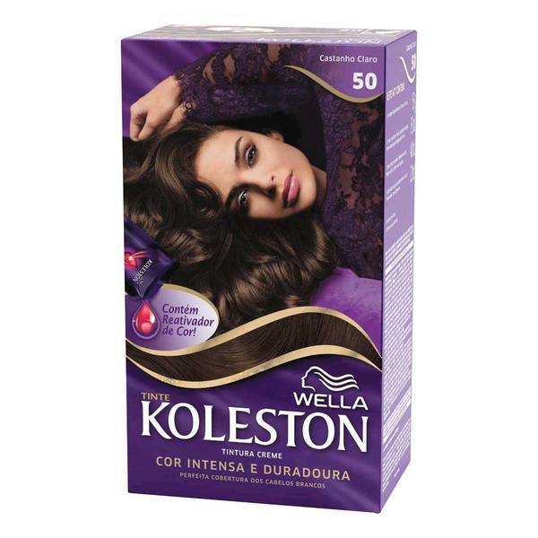 TINTA PARA CABELO KOLESTON CASTANHO CLAR