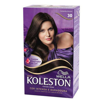 TINTA PARA CABELO KOLESTON CASTANHO ESCU