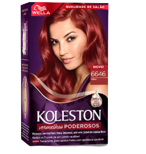 TINTA PARA CABELO KOLESTON CEREJA 6646