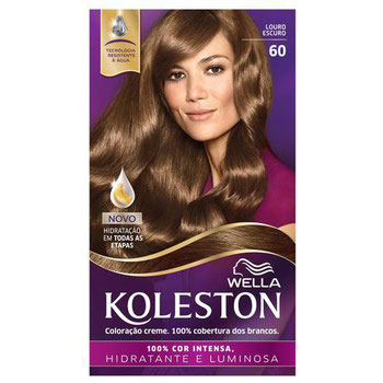TINTA PARA CABELO KOLESTON LOURO ESCURO 