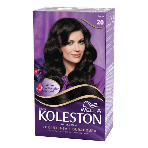 TINTA PARA CABELO KOLESTON PRETO 20