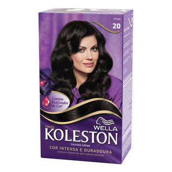 TINTA PARA CABELO KOLESTON PRETO 20
