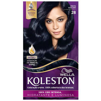 TINTA PARA CABELO KOLESTON PRETO AZULADO 28