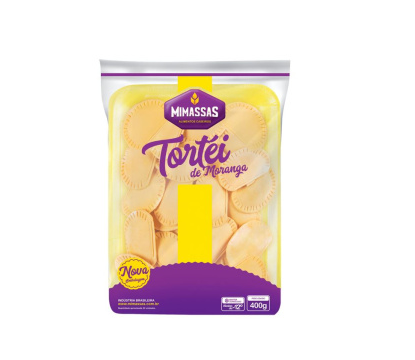 TORTÉI MIMASSAS DE MORANGA 400G