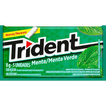 TRIDENT ADAMS MENTA VERDE 8,5G C/ 5UN