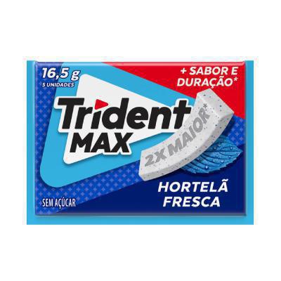 TRIDENT MAX HORTELÃ FRESCA 16,5G