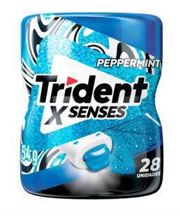 TRIDENT X SENSES PEPPERMINT C/28 54G