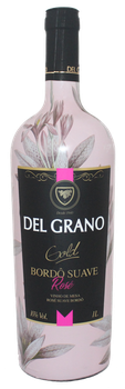 VINHO DEL GRANO GOLD BORDÔ SUAVE ROSÉ 1L