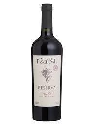 VINHO MONTE PASCHOAL RESERVA MERLOT 750ML