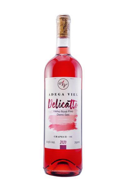 VINHO VIEL ROSÉ DEMI SEC MALBEC 750ML