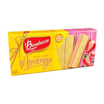 WAFER BAUDUCCO MORANGO 140G