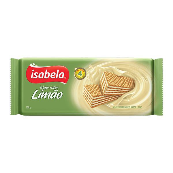 WAFER ISABELA LIMÃO 100G