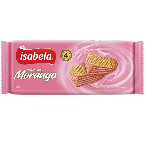 WAFER ISABELA MORANGO 100G