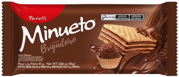 WAFER MINUETO BRIGADEIRO 81G