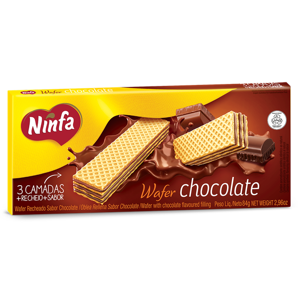 WAFER NINFA DOCE DE LEITE 84G