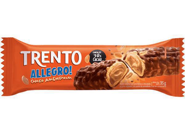 WAFER TRENTO ALLEGRO CHOCOLATE/ AMENDOIM