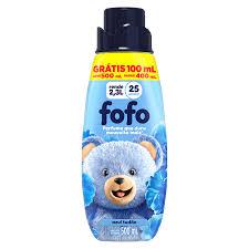 Amaciante Roupa Concentrado Fofo  Lv 500 Pg 400 Fr 500ml Azul Tudao <<< INATIVO >>>