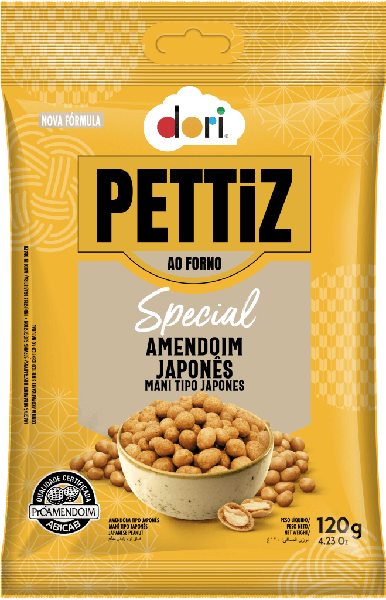 Amendoim Pettiz Dori Pct 120g Japones