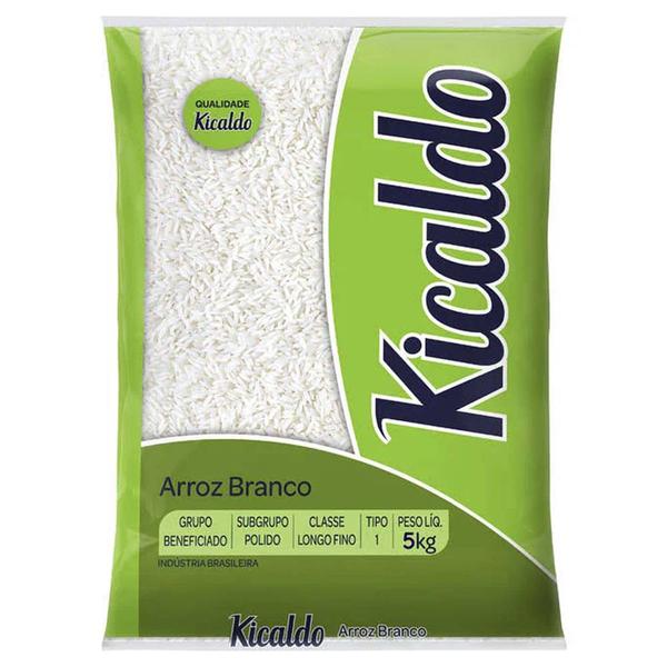 Arroz Branco Tipo 1 Kicaldo Pct 5kg