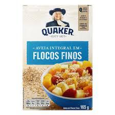 Aveia Flocos Quaker Cx 165g Fino Trad