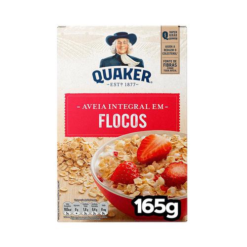 Aveia Flocos Quaker Cx 165g Reg Trad