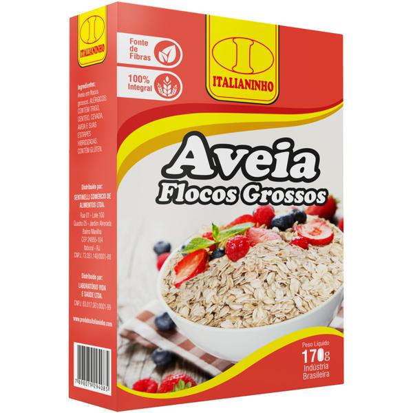 Aveia Italianinho Cx 170g Flocos Grossos
