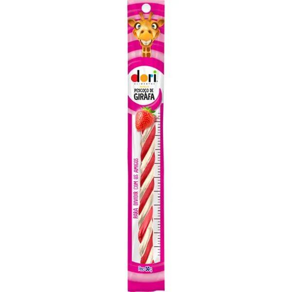 Bala Pescoco Girafa Dori Pct 30g Morango