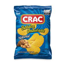 Batata Ondulada Crac Pct 60g Natural