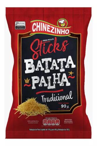 Batata Palha  CHINEZINHO Pct 90g Tradicional