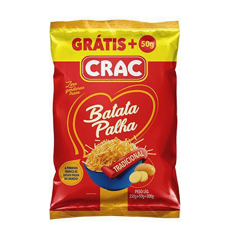 Batata Palha Crac Pct Gts 15g 200g Tradicional