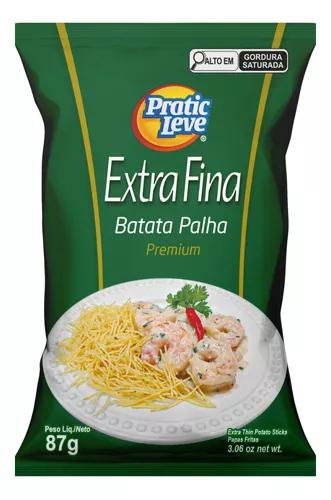 Batata Palha Pratic Leve Pct 87g Extra Fina Premium