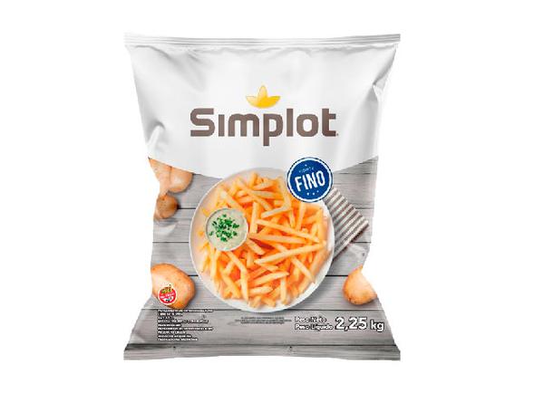 Batata pre frita Simplot 7mm 2250g