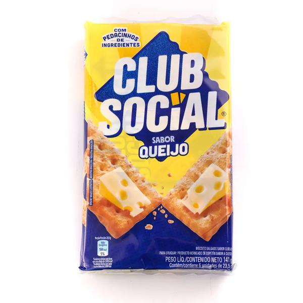 Bisc Club Social Sabor Pct 141g Qjo