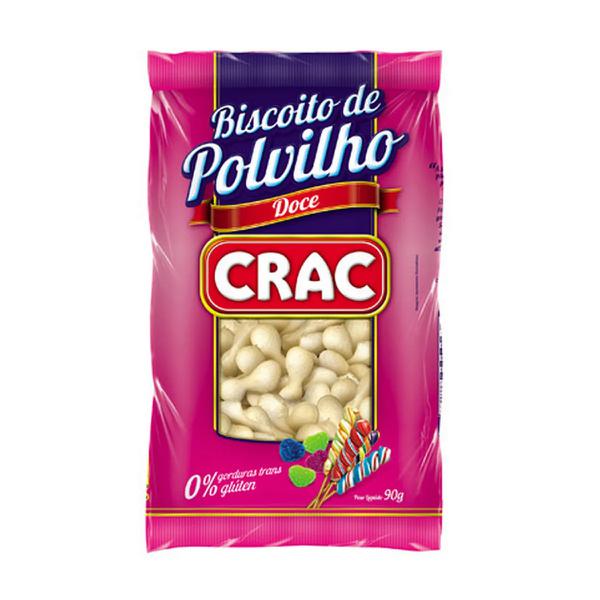 Bisc Polvilho Crac Pct 90g Doce