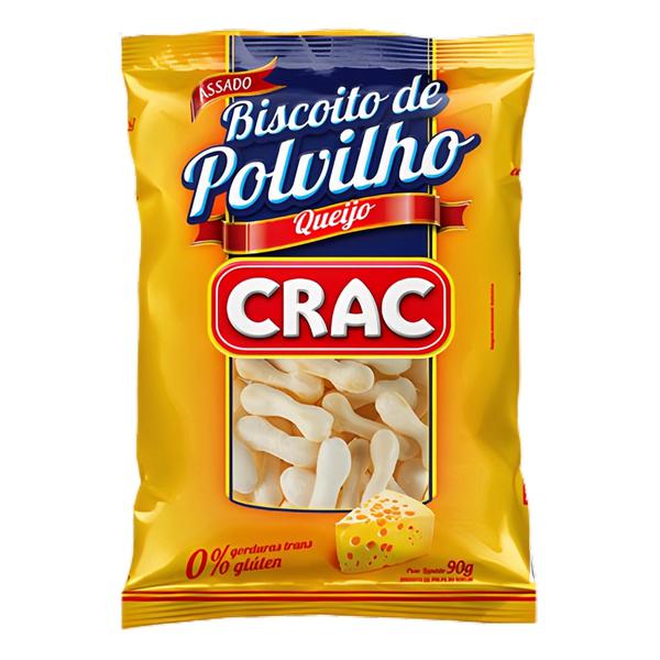 Bisc Polvilho Crac Pct 90g Qjo