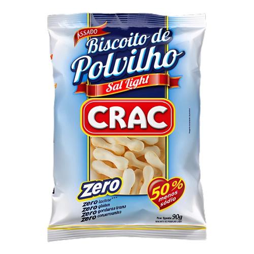 Bisc Polvilho Crac Zero Salg Pct 90g