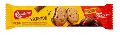 Bisc Rech Gulosos Pct Bauducco 108g Chocolate