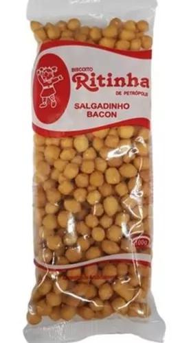 Bisc Salg Ritinha Pct 100g Bacon