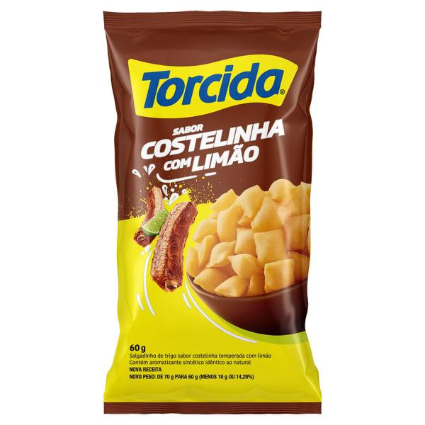 Bisc Salg Torcida Pct 60g Costelinha com Limao