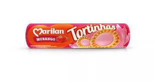 Bisc Tortinha Marilan Pct 140g Morango