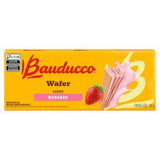 Bisc Wafer Bauducco Pct 92g Morango