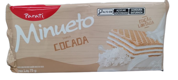 Bisc Wafer Minueto Parati Pct 81g Cocada