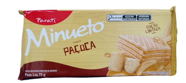 Bisc Wafer Minueto Parati Pct 81g Pacoca