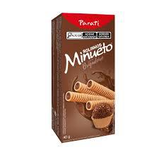 Bisc Wafer Parati Rolinho Minueto Cx 40g Brig